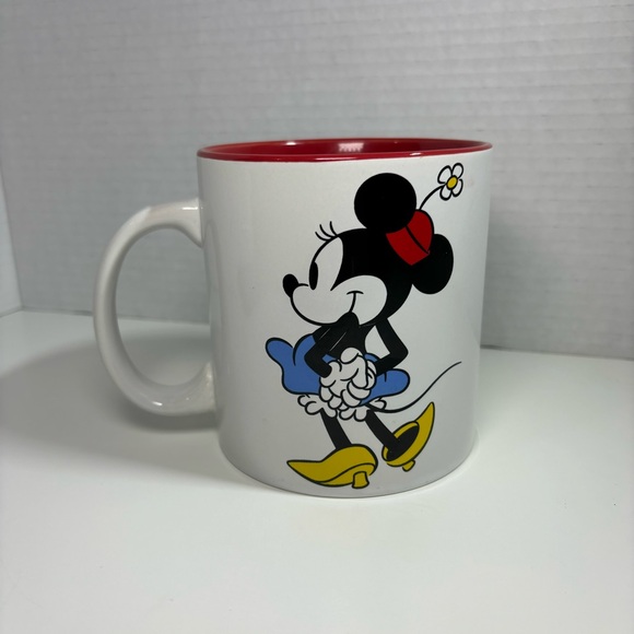 Disney Minnie Mouse Personalized Rachel Name 20oz Double‎ Sided Coffee Tea Mug - Picture 1 of 9